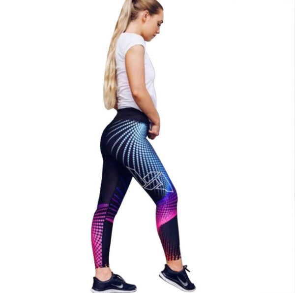 YBPD-0011,factory  four needle six line digital printing yoga pants buttock high waist leggings women winter pants