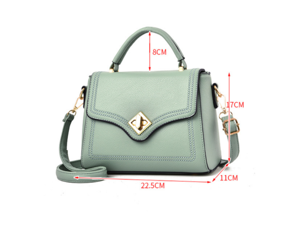 ZTSB-0127,wholesale pu lady single shoulder crossbody small square handbag - Image 7