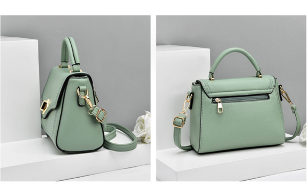 ZTSB-0127,wholesale pu lady single shoulder crossbody small square handbag - Image 5