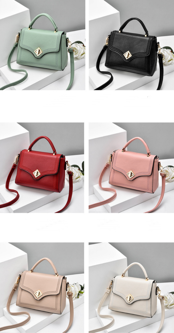 ZTSB-0127,wholesale pu lady single shoulder crossbody small square handbag - Image 3
