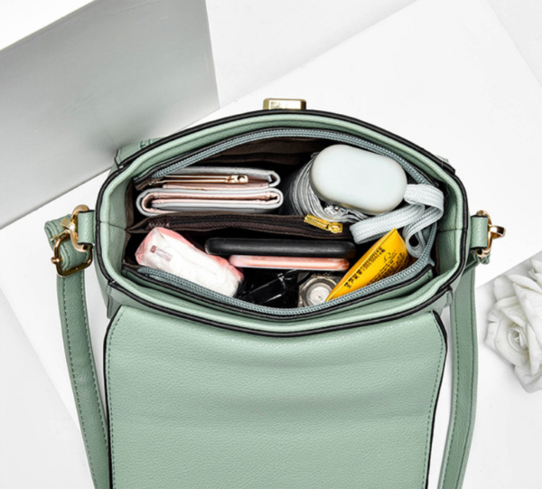 ZTSB-0127,wholesale pu lady single shoulder crossbody small square handbag - Image 2