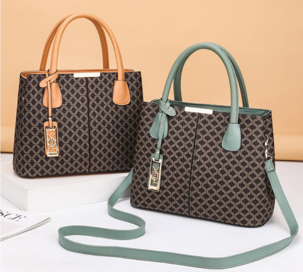 ZTSB-0156,manufacturers wholesale pu fashion vintage printed women large capacity single shoulder crossbody bag - Image 6