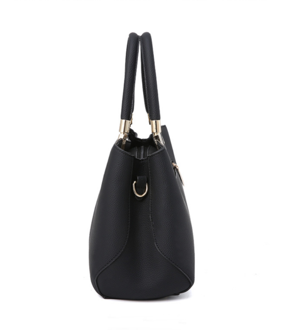 ZTSB-0164,factory pu fashion women color contrast large capacity  single shoulder crossbody handbag - Image 9