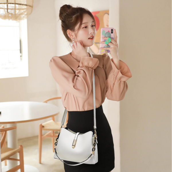 ZTSB-0169,factory pu fashion women single shoulder crossbody small square handbag - Image 4