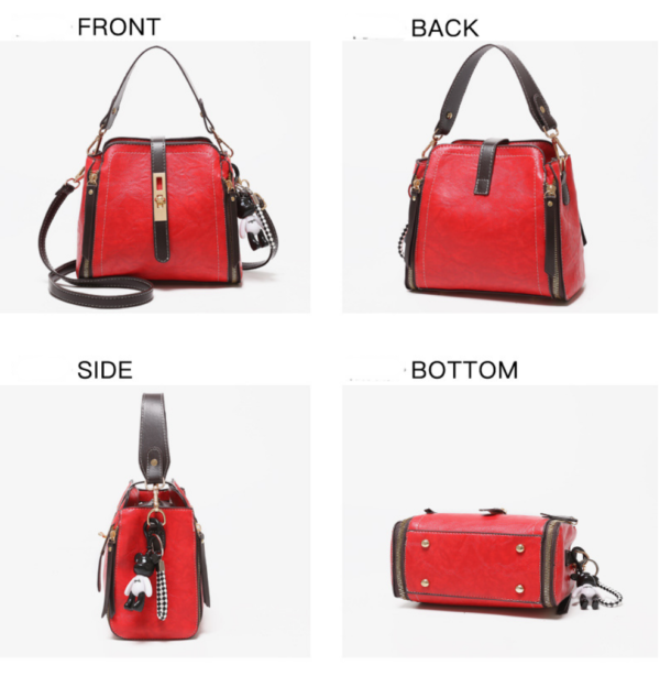 ZTSB-0018,factory pu lady single shoulder crossbody fashion small square handbag - Image 6