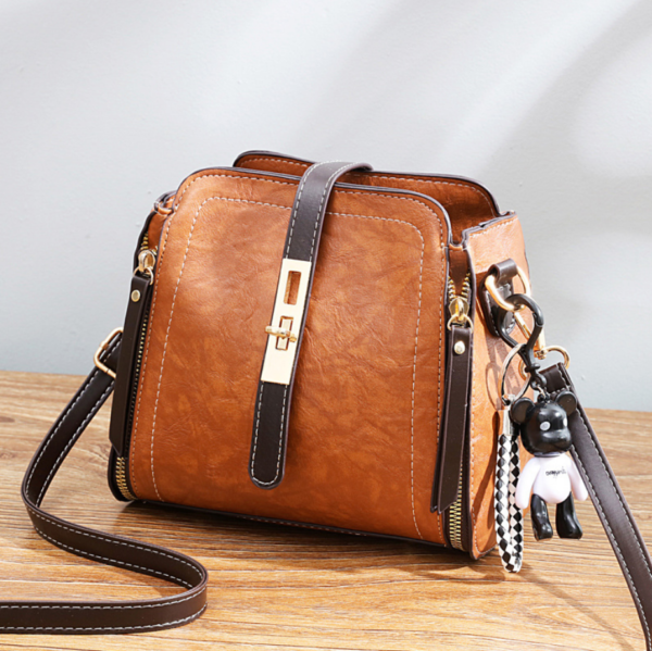 ZTSB-0018,factory pu lady single shoulder crossbody fashion small square handbag - Image 10