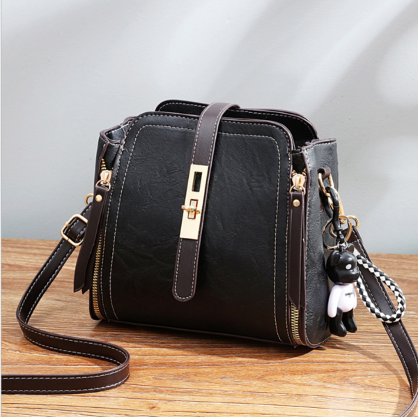 ZTSB-0018,factory pu lady single shoulder crossbody fashion small square handbag - Image 3