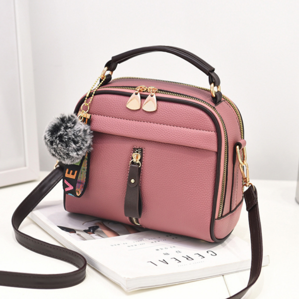 ZTSB-0022,factory pu lady single shoulder crossbody small square handbag - Image 8