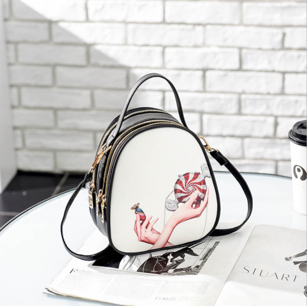 ZTSB-0028,crossbody bag factory pu lady single shoulder crossbody small backpack - Image 8