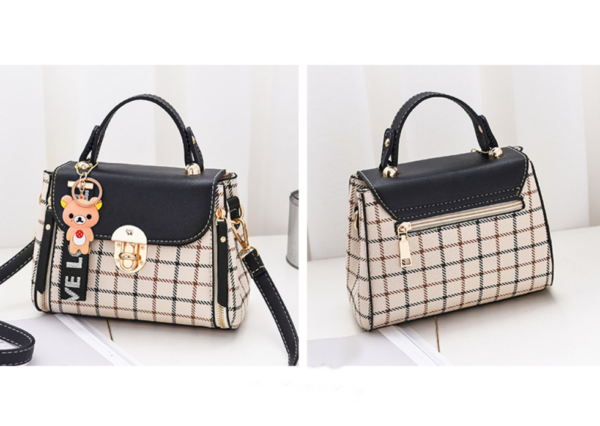 ZTSB-0033,factory pu lady single shoulder crossbody small square handbag - Image 5