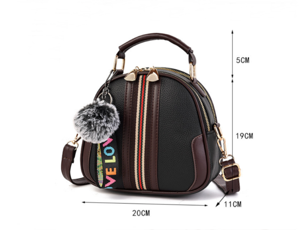 ZTSB-0035,korea style pu lady single shoulder crossbody small square handbag - Image 7