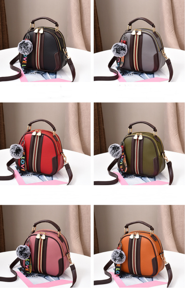 ZTSB-0035,korea style pu lady single shoulder crossbody small square handbag - Image 6