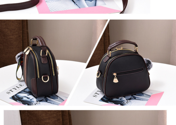 ZTSB-0035,korea style pu lady single shoulder crossbody small square handbag - Image 4