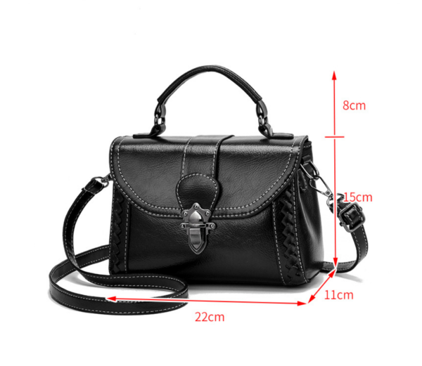 ZTSB-0070,synthetic Leather bag factory pu lady single shoulder crossbody small square handbag - Image 7