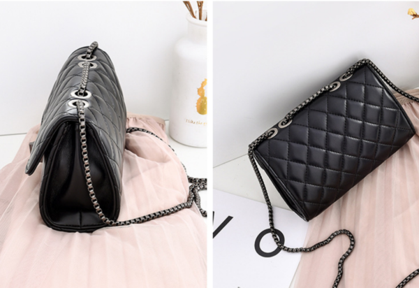 ZTSB-0082,fashion handbag  wholesale pu lady single shoulder crossbody chain small square bag - Image 4