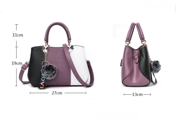 ZTSB-0087,women tote bag factory pu lady single shoulder crossbody small square handbag - Image 8