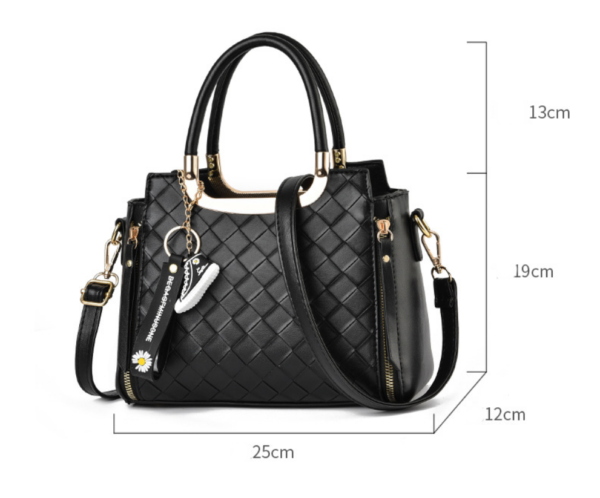 ZTSB-0090,factory fashion handbag  pu lady single shoulder crossbody fashion small square handbag - Image 8