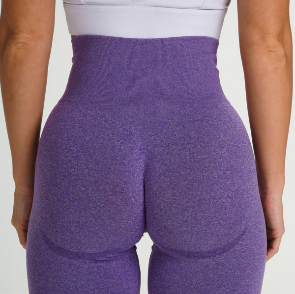 YYBD-0001,high waist Summer European American fashion fitness yoga pants seamless tight women shorts - Image 7