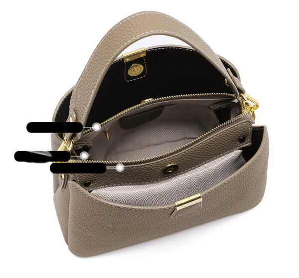 GTNB-0001,wholesale factory female cowhide single shoulder cross body ladies large capacity bag - Image 5