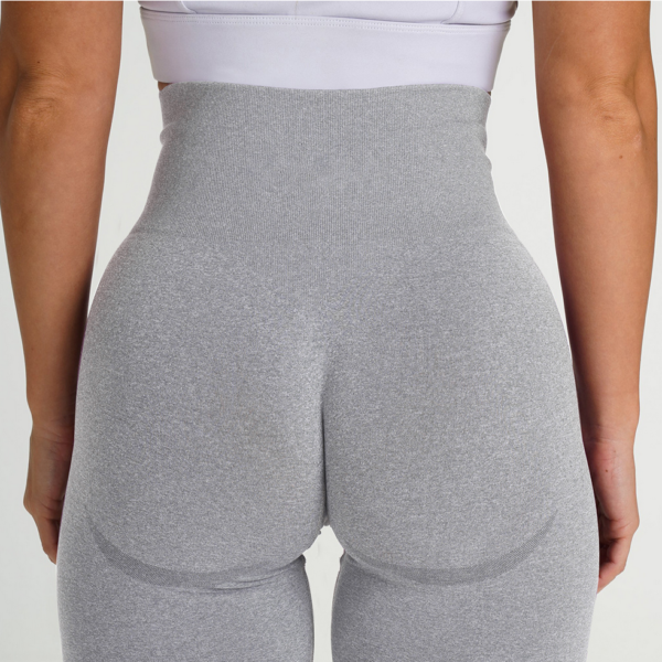 YYBD-0001,high waist Summer European American fashion fitness yoga pants seamless tight women shorts - Image 3