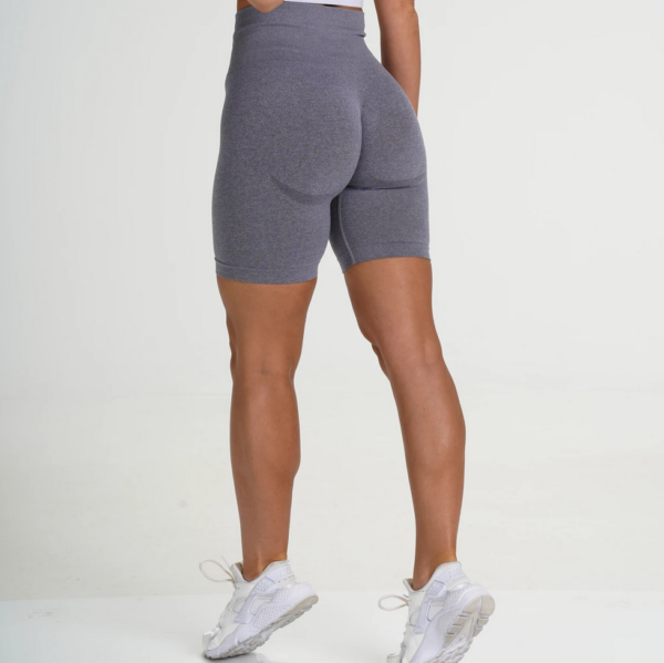 YYBD-0001,high waist Summer European American fashion fitness yoga pants seamless tight women shorts - Image 2