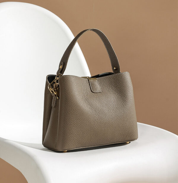 GTNB-0001,wholesale factory female cowhide single shoulder cross body ladies large capacity bag - Image 2