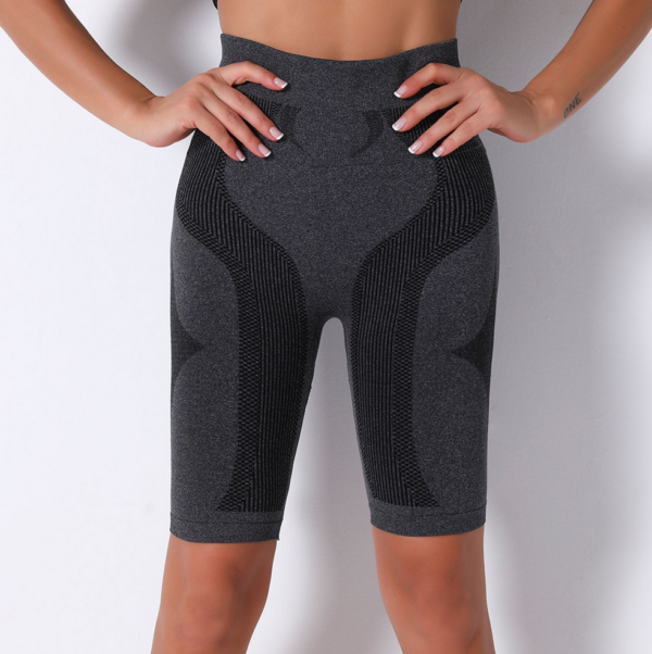 YYBD-0010,factory spot goods seamless knitted breathable  shorts yoga pants running fitness women leggings - Image 6