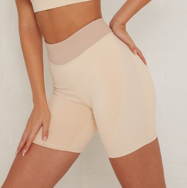 YYBD-0011,wholesale spot goods  European sports shorts grinding wool  yoga pants women running fitness shorts - Image 2