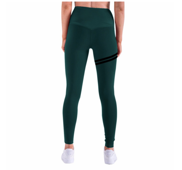 YSZD-0013, American double ring printed leggings  stretch buttock high waist sports pants moisture absorption sweat women  yoga pants - Image 3