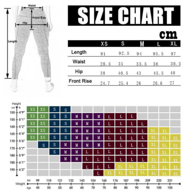 YQHD-0014,China printed European  American fitness pants high elastic tight sports pants yoga pants breathable pants - Image 6