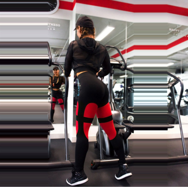 YSZD-0014, European  mesh stitching fitness leggings sports sexy leisure ninth pants slim show training yoga leggings