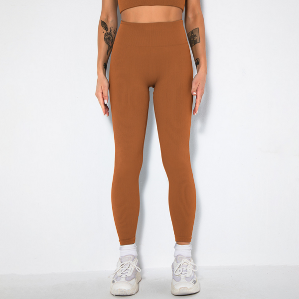 YYBD-0015,spot goods Seamless buttock yoga pants female sports running fitness tight yoga leggings - Image 8