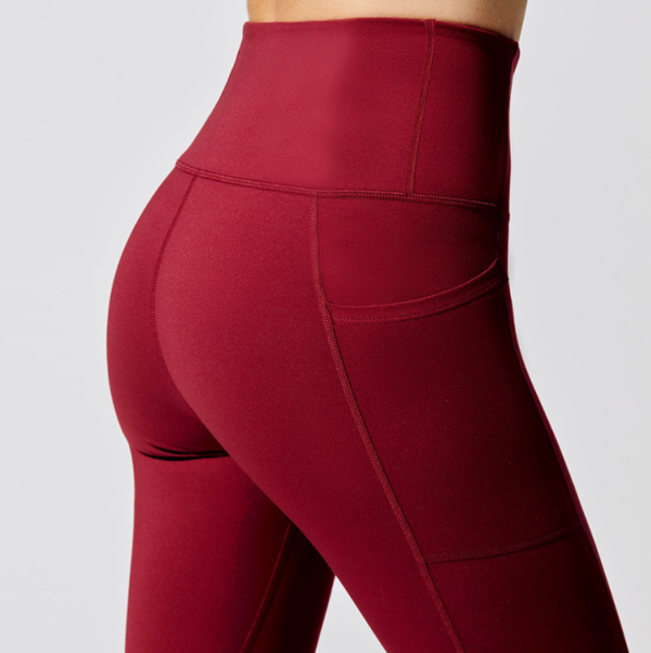 YMXD-0002,wholesale factory yoga pants European style leggings women high waist sports pants - Image 7