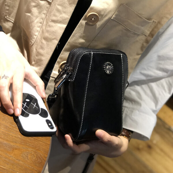 GTNB-0002,wholesale sale factory female cowhide single shoulder leather small handbags - Image 6