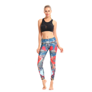 YSZD-0021,manufacturers  wholesale printed leggings women high waist tight breathable stretch buttock slim yoga pants
