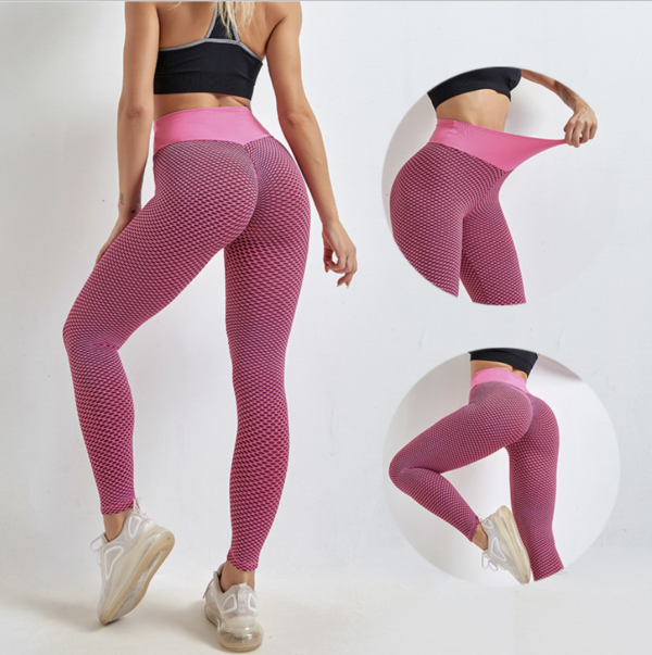 YJBD-0022,European style buttock yoga pants high waist tight pants seamless buttock women fitness pants