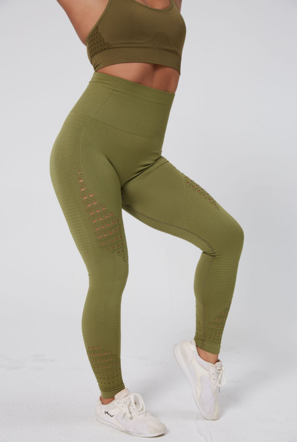YSZD-0024,wholesale manufacturers slim tight Hip lift High Waist amazon breathable yoga fitness pants - Image 3