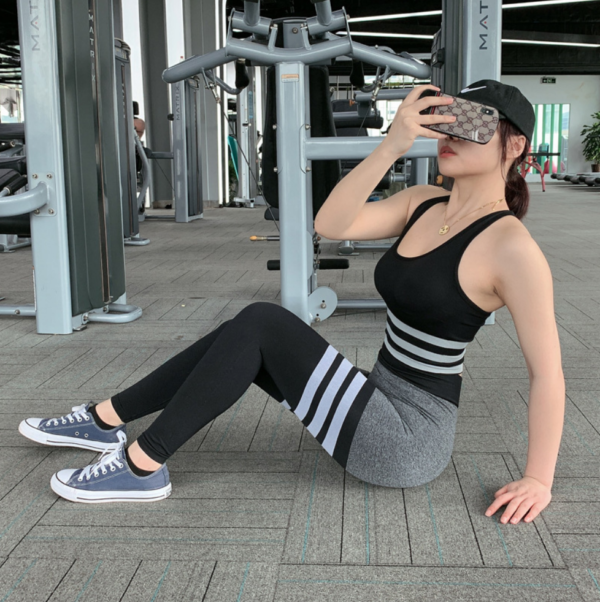 YSZD-0027,hot sale factory Summer breathable yoga fitness pants women high waist buttock lift  yoga pants - Image 2