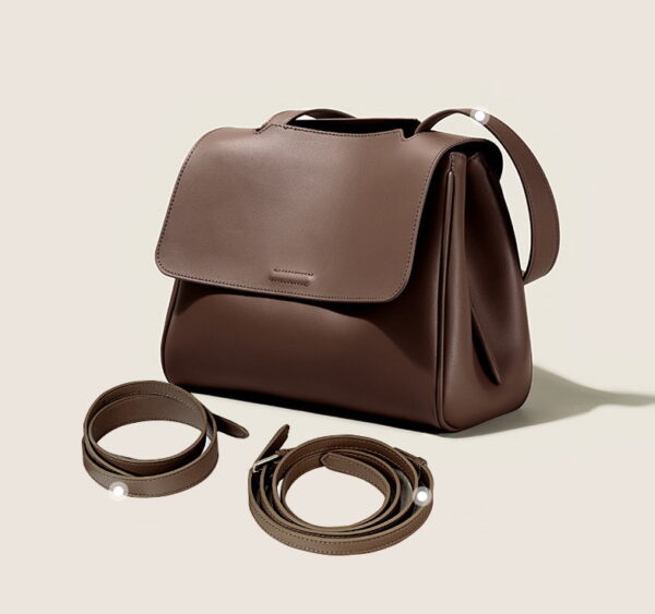GTNB-0003, sale factory  single shoulder leather  ladies niche tote bag  large capacity crossbody bag - Image 6