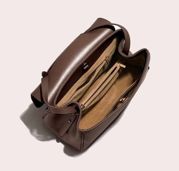 GTNB-0003, sale factory  single shoulder leather  ladies niche tote bag  large capacity crossbody bag - Image 5