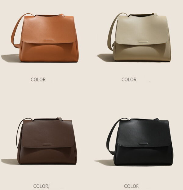 GTNB-0003, sale factory  single shoulder leather  ladies niche tote bag  large capacity crossbody bag - Image 4
