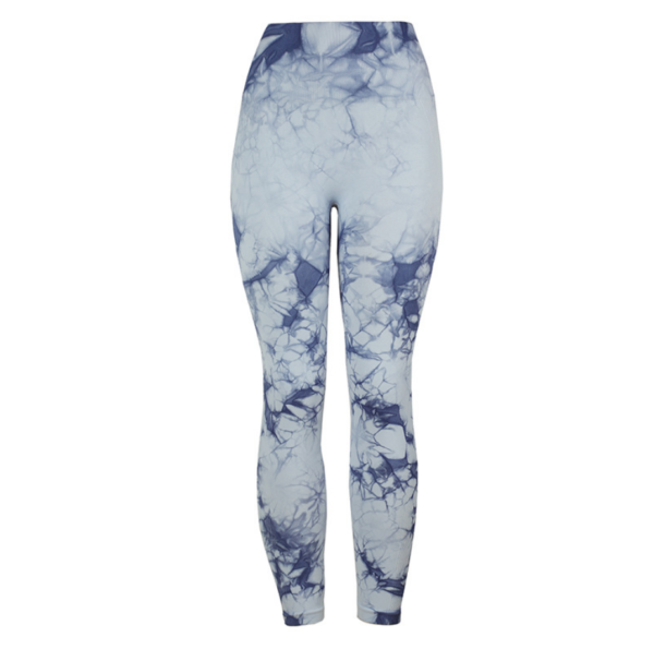 YSZD-0033,factory Spot goods European large size sexy buttock hips high waist seamless skinny leggings - Image 4