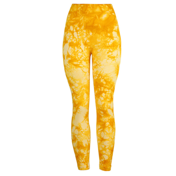 YSZD-0033,factory Spot goods European large size sexy buttock hips high waist seamless skinny leggings - Image 3