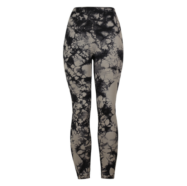 YSZD-0033,factory Spot goods European large size sexy buttock hips high waist seamless skinny leggings - Image 2