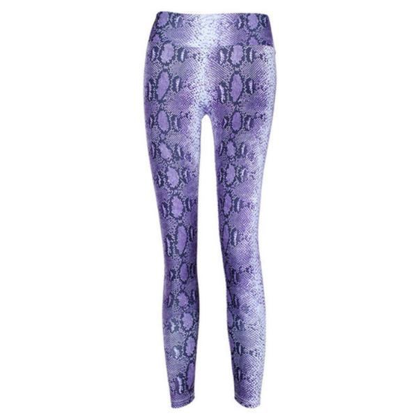YSZD-0038,wholesale Printed snake-print leggings Europe women tight waist fitness yoga large size pants - Image 5