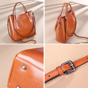 GTNB-0004, sale factory  single shoulder ladies tote bag  large capacity  crossbody strap women's genuine leather bag