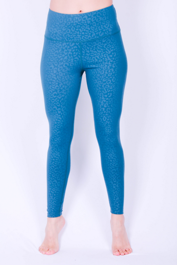 YMXD-0004,European American high waist yoga pants women stretch fast dry exercise snake leopard print  yoga pants - Image 3