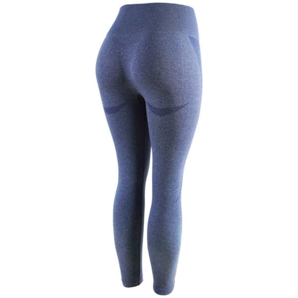 YSZD-0042,American fitness yoga pants tight hip breathable moisture absorption sweat seamless knitted leggings - Image 3