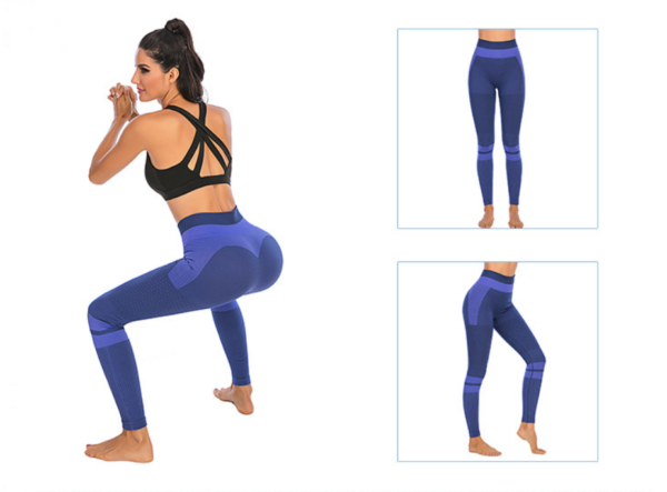 YQQD-0005,wholesale  spot goods Seamless skinny tight gym pants high waist hip lift fast dry yoga women  pants