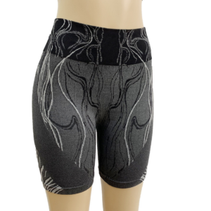 YWND-0006,European American summer seamless printing comfortable breathable sports bra vest high waist buttock women yoga shorts